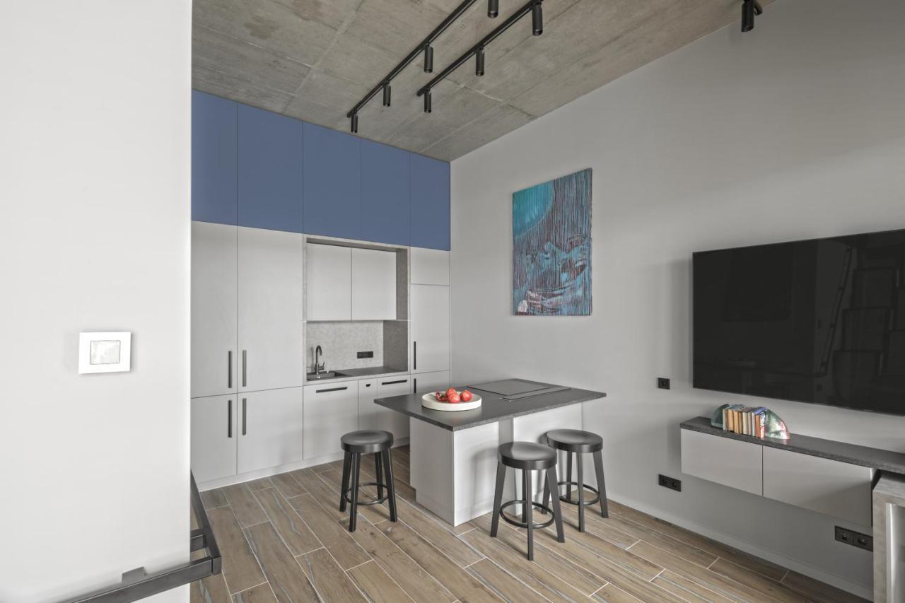 Ivis House Modern Apartment In Vilnius Old Town With Balcony Exterior foto